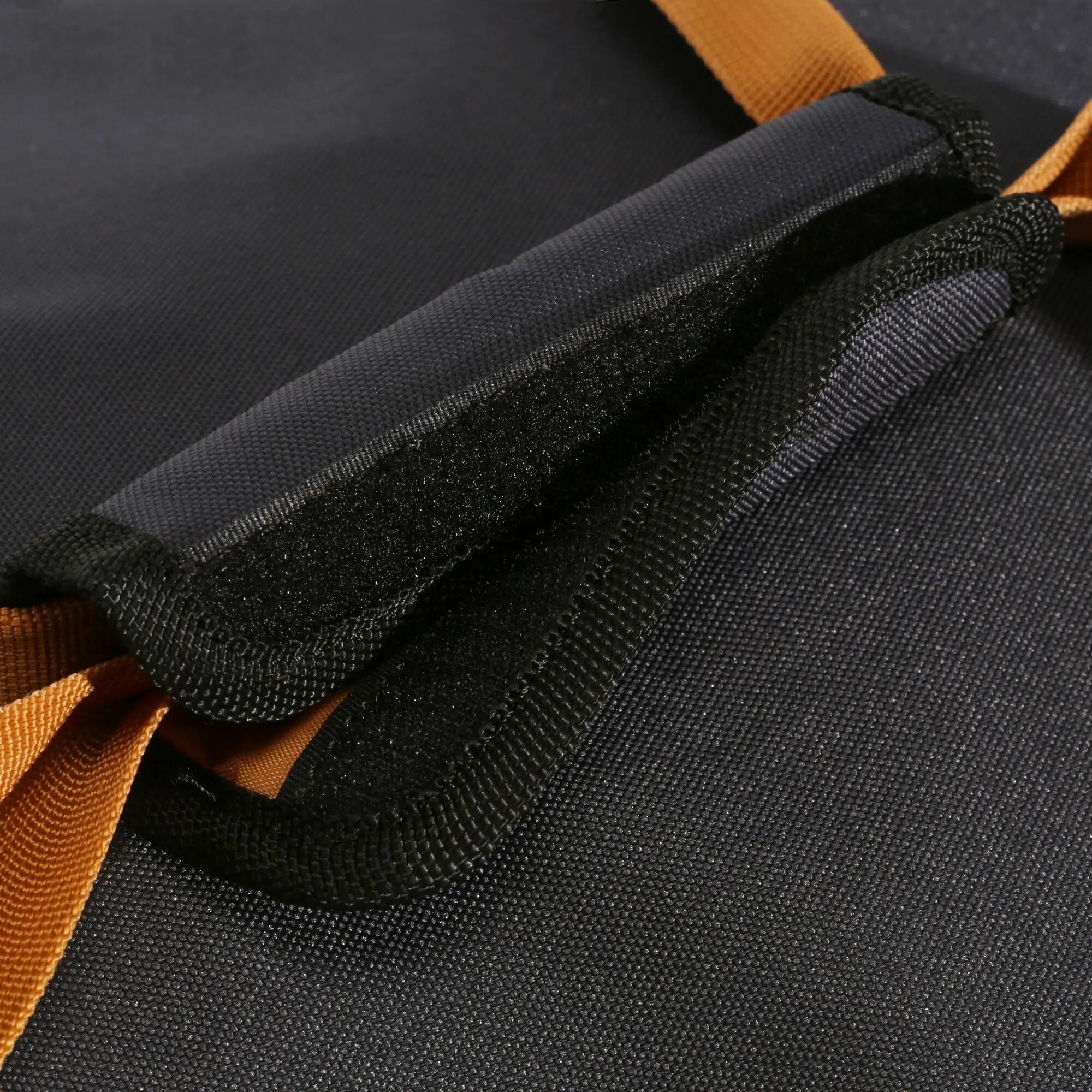 Trolley Bag For Horse Riding Gear 80L - Grey/Camel 15/21