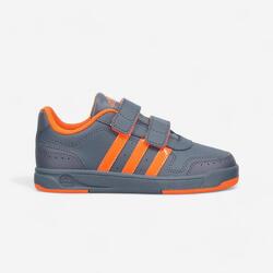CHAUSSURES DE TENNIS GARCON ADIDAS NEWCOURT GRIS
