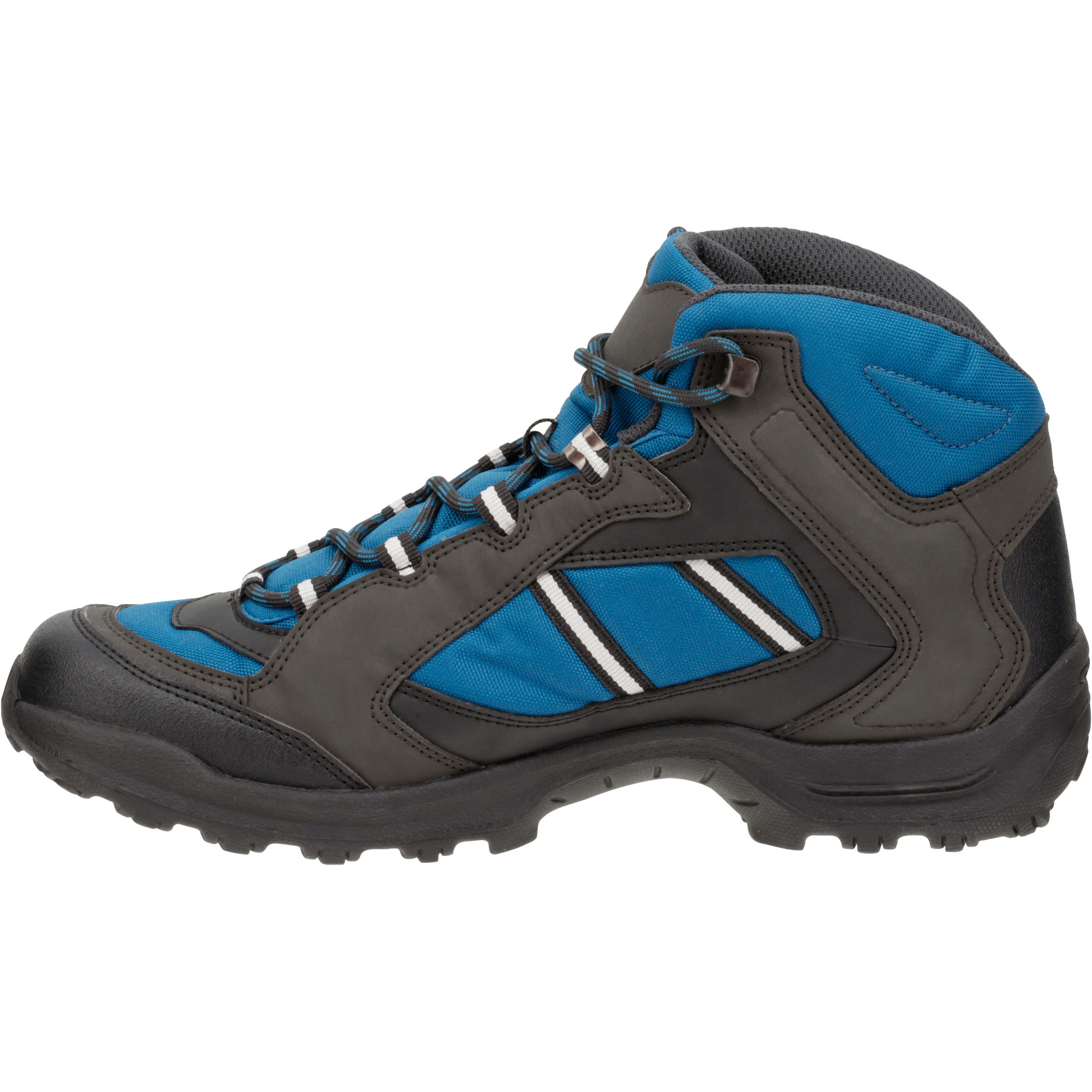 Quechua Arpenaz 50 Mid Men's Hiking Boots Grey Blue 10/15