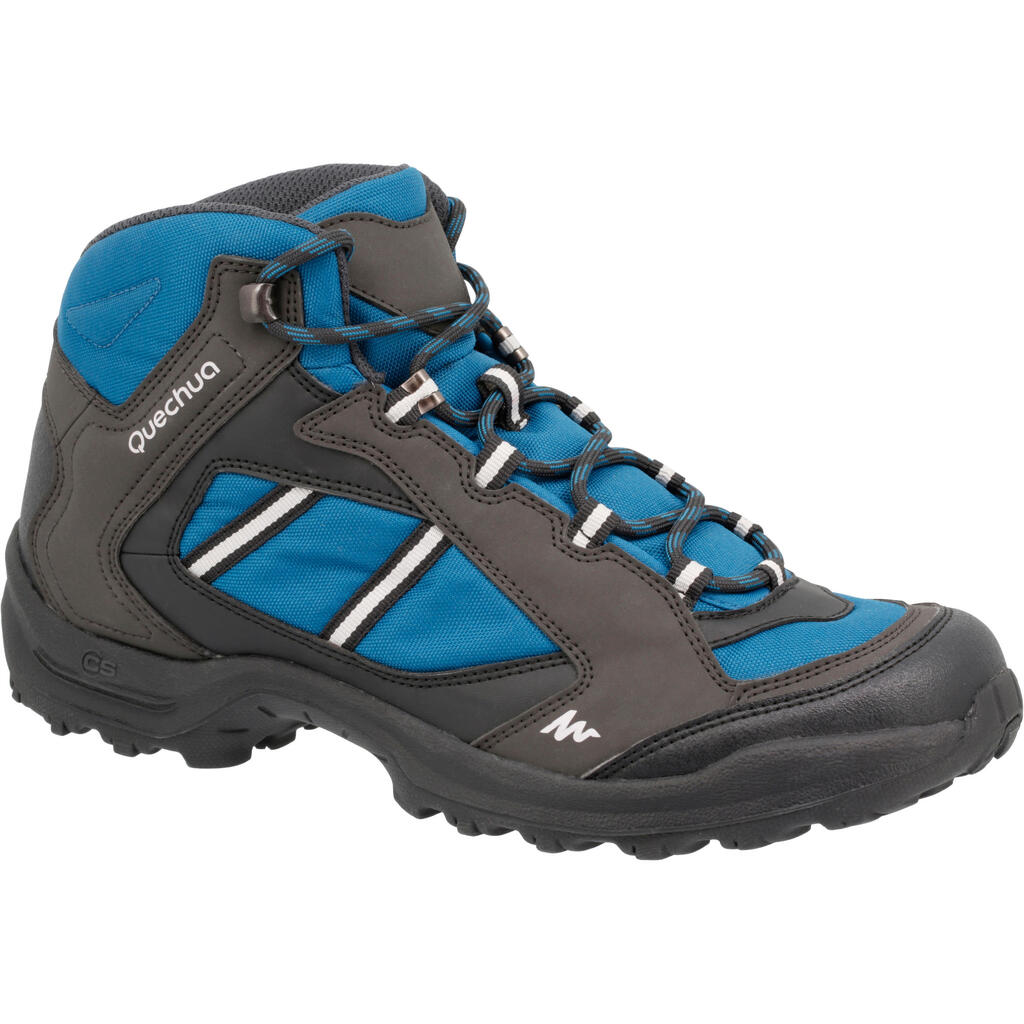 Wanderschuhe Arpenaz 50 Mid Herren blau/schwarz