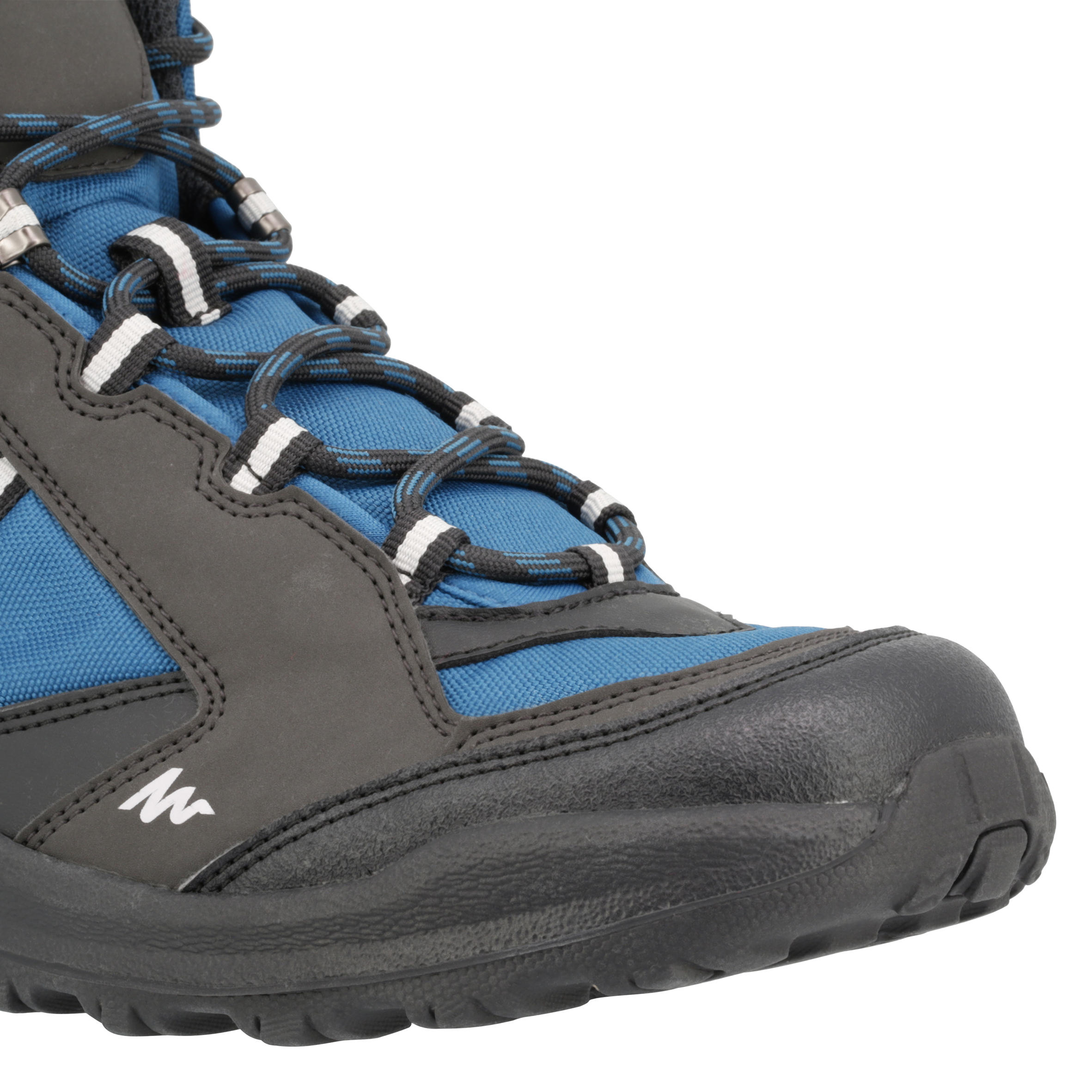 Quechua Arpenaz 50 Mid Men's Hiking Boots Grey Blue 14/15