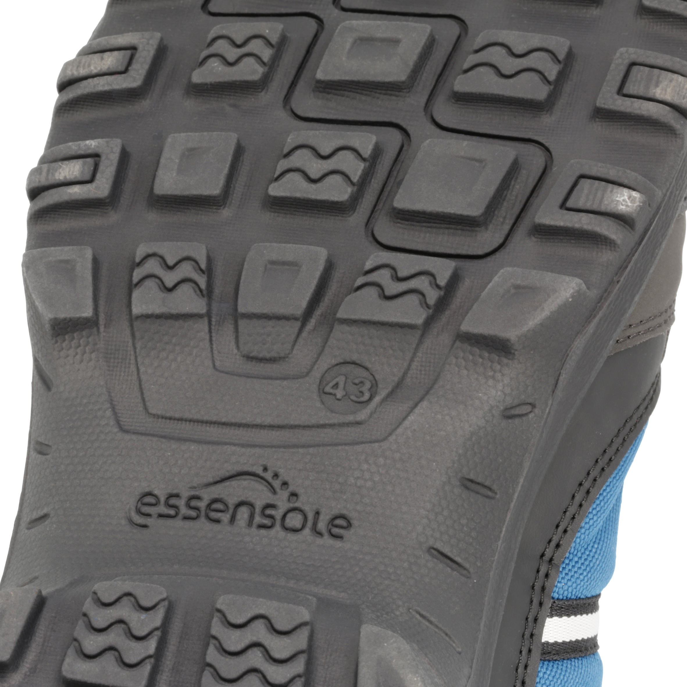 Quechua Arpenaz 50 Mid Men's Hiking Boots Grey Blue 5/15