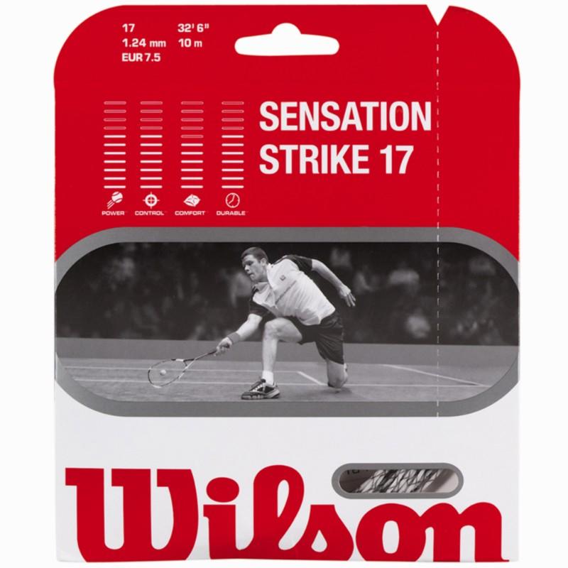 CORDAGE DE SQUASH SENSATION STRIKE 1,24 mm.