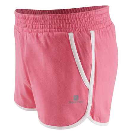 Girls' Pink Athletic Shorts