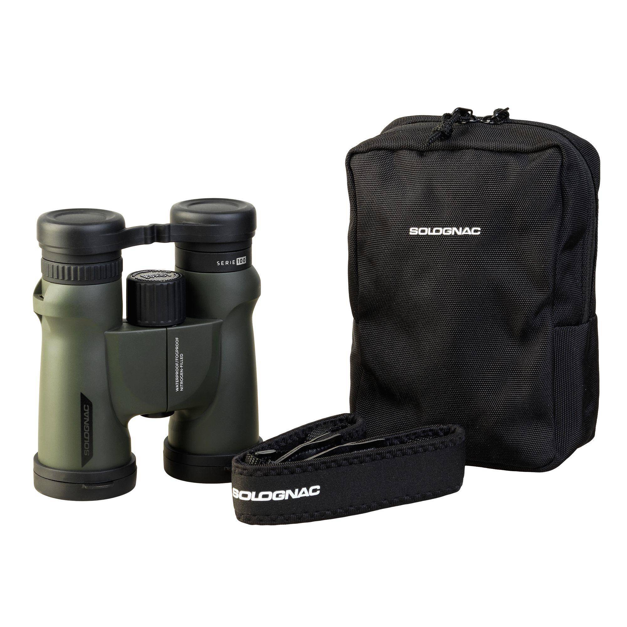 Wildlife Binoculars 100 10x42 Khaki -  1