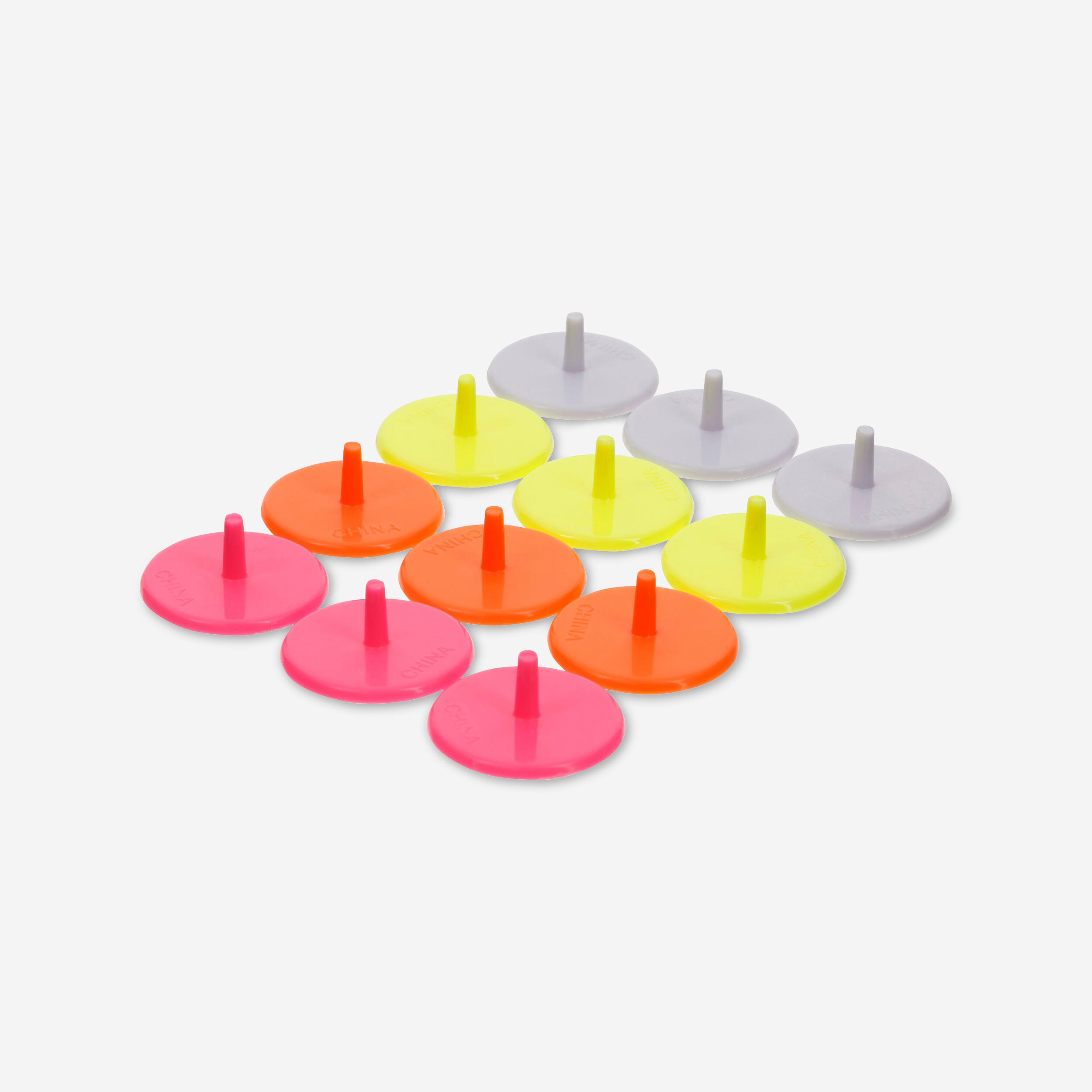 Inesis - Marque Balle Golf Plastique X12 - Inesis - Marque Balle - Golf - Multicolore - Taille Unique - Decathlon