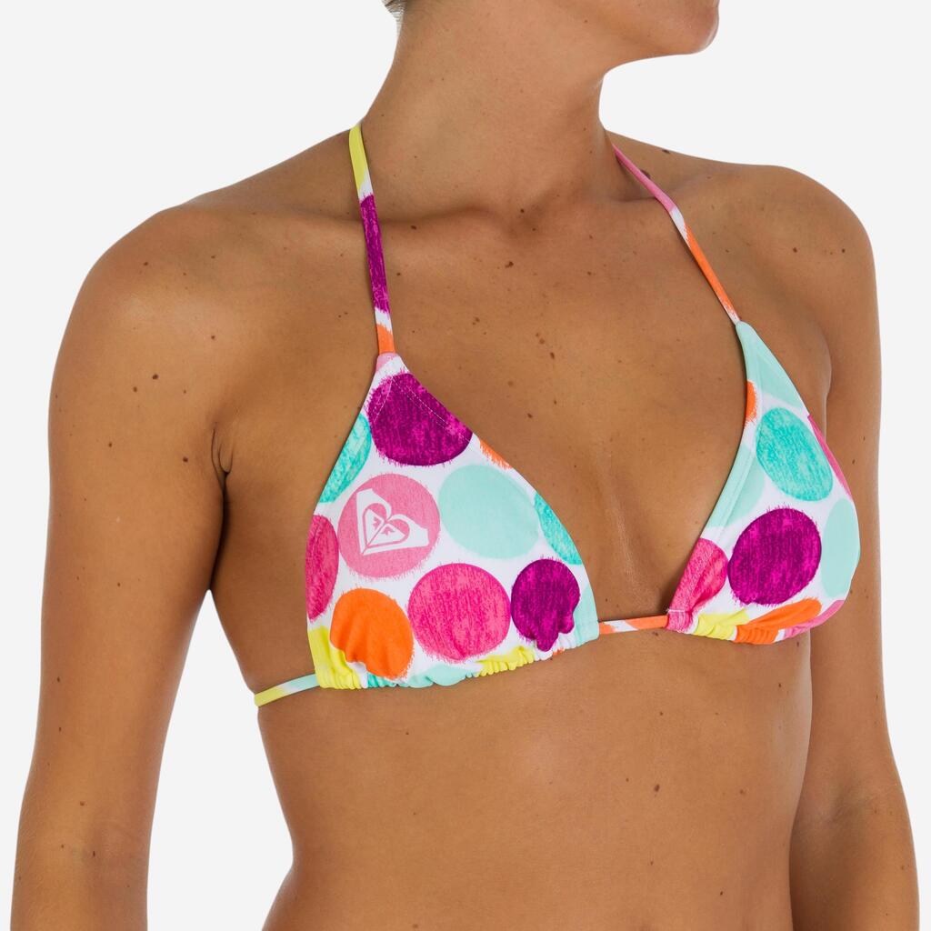 ROXY Astral Aura sliding triangle bikini swimsuit top