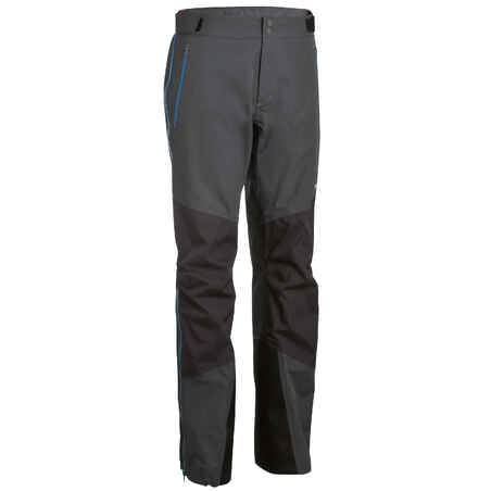 Men's Mountaineering Waterproof Overtrousers - Alpinism Grey