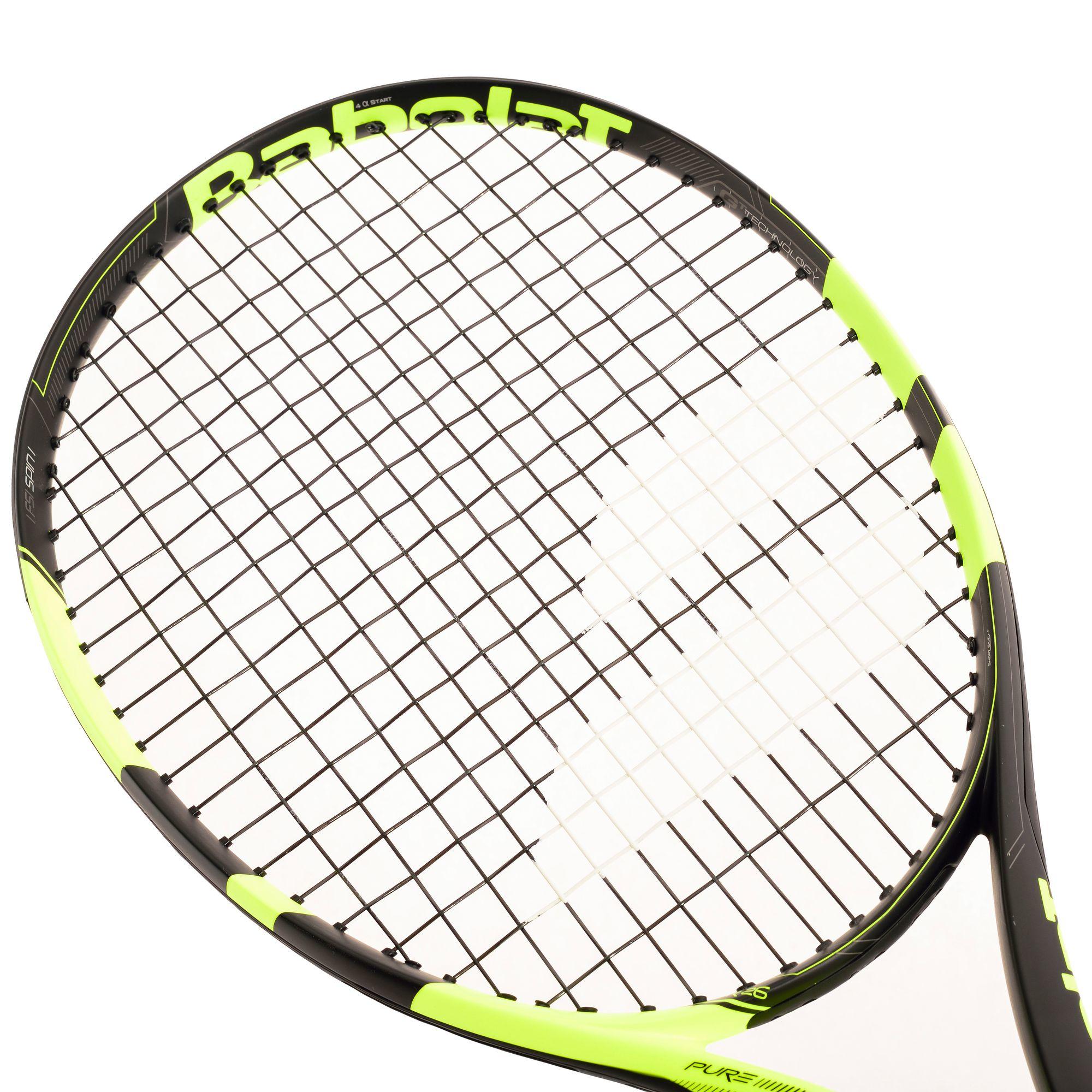 Aero 26 Kids' Tennis Racket - Black/Yellow 5/5