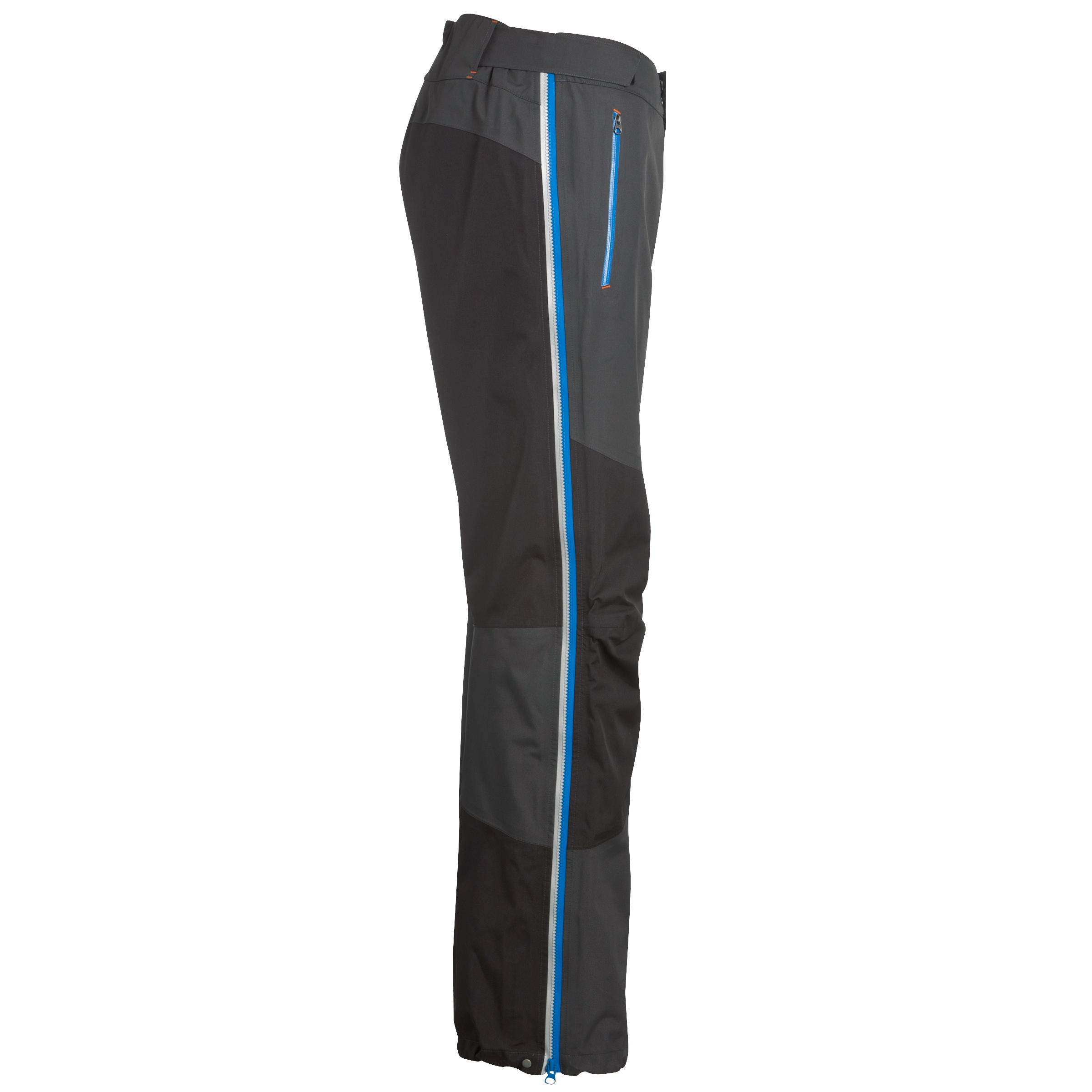 Men's Mountaineering Waterproof Overtrousers - Alpinism Grey 4/15