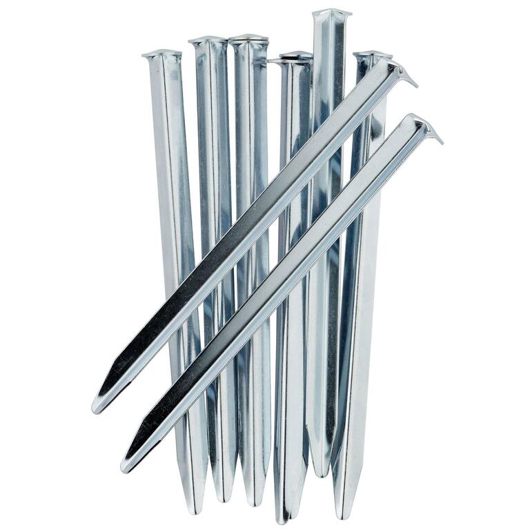 10 angle pegs for soft or loose ground