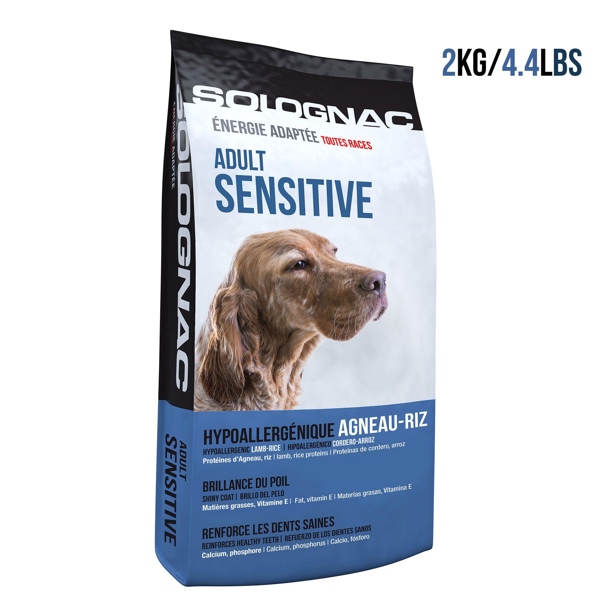 Sensitive Adult Dog Food 2kg Solognac