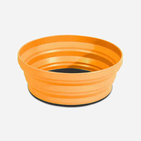 Kompaktiškas turistinis dubenėlis „X-Bowl“, 0,65 litro, oranžinis