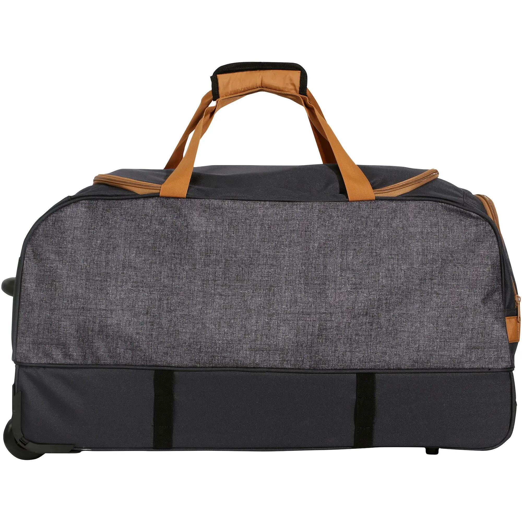 Trolley Bag For Horse Riding Gear 80L - Grey/Camel 3/21