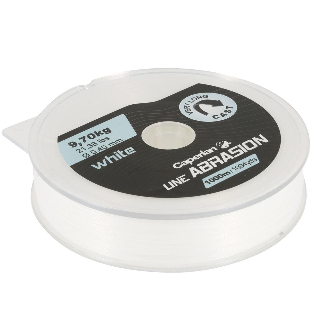 Λευκή πετονιά Abrasion White 1000m για ψάρεμα στη θάλασσα