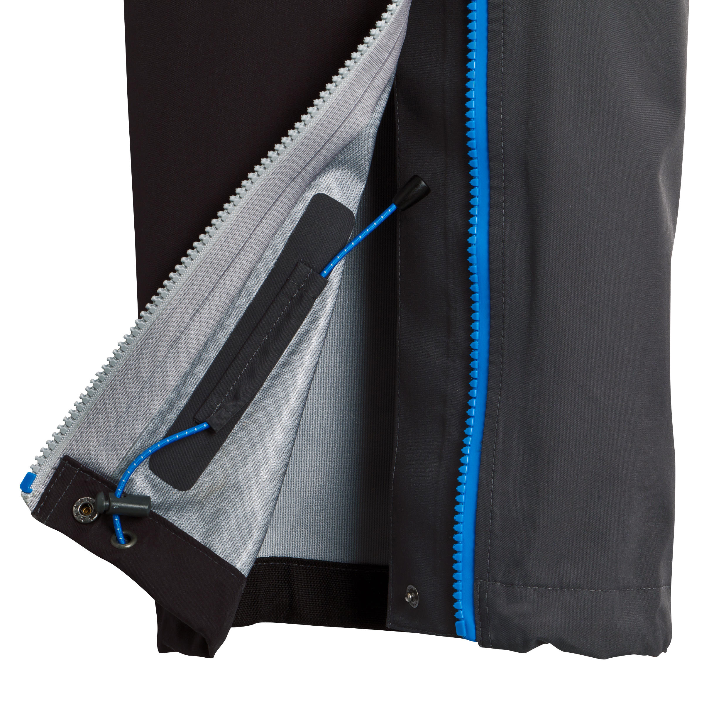 Men's Mountaineering Waterproof Overtrousers - Alpinism Grey 12/18
