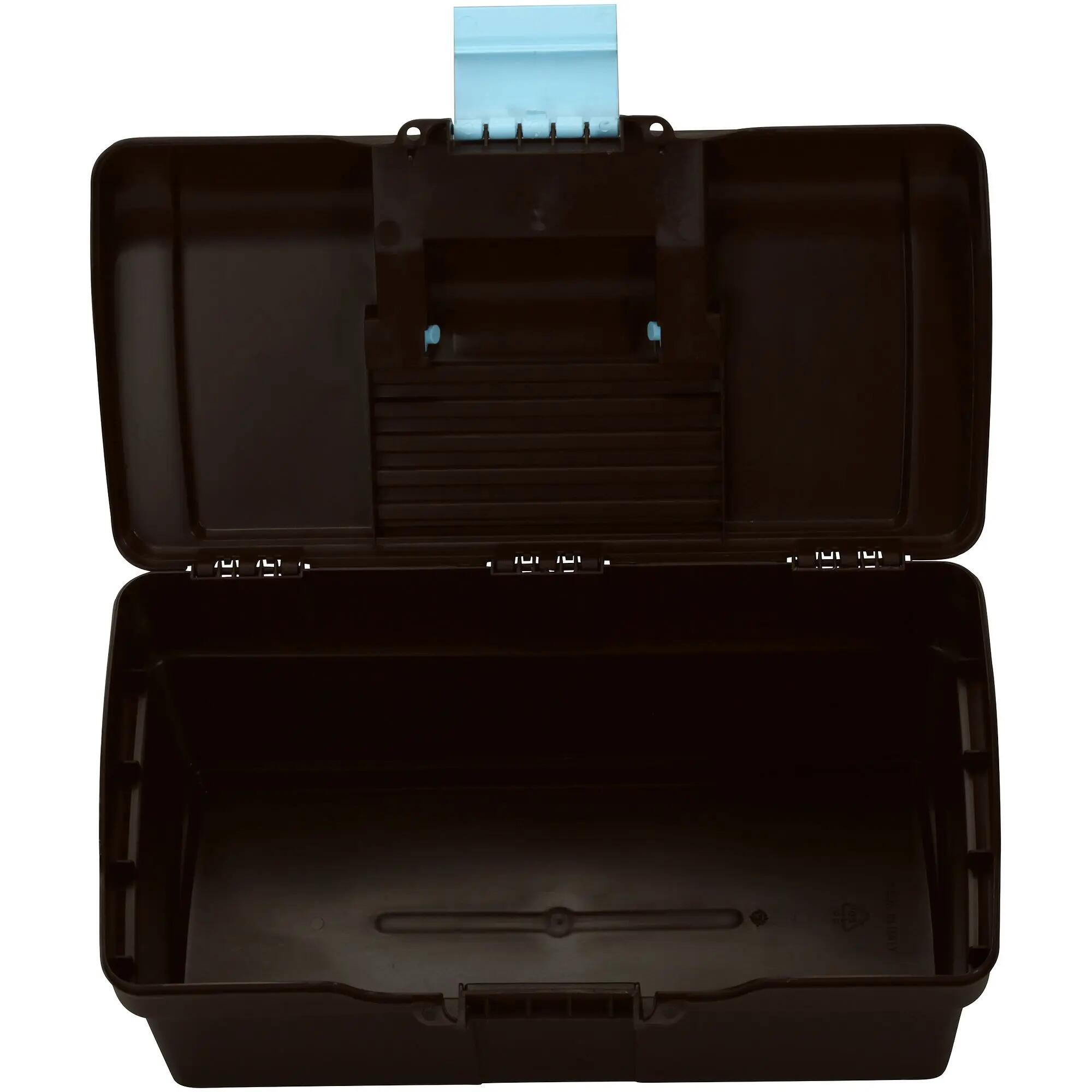 GB500 Horse Riding Grooming Case - Brown/Sky Blue 4/6