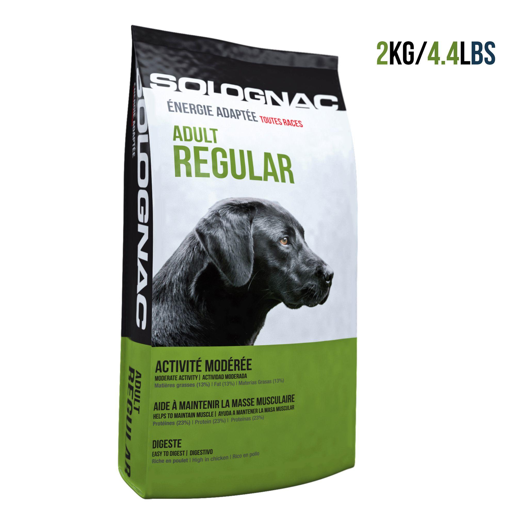 Alimentation chien Adult Regular 2kg | Solognac