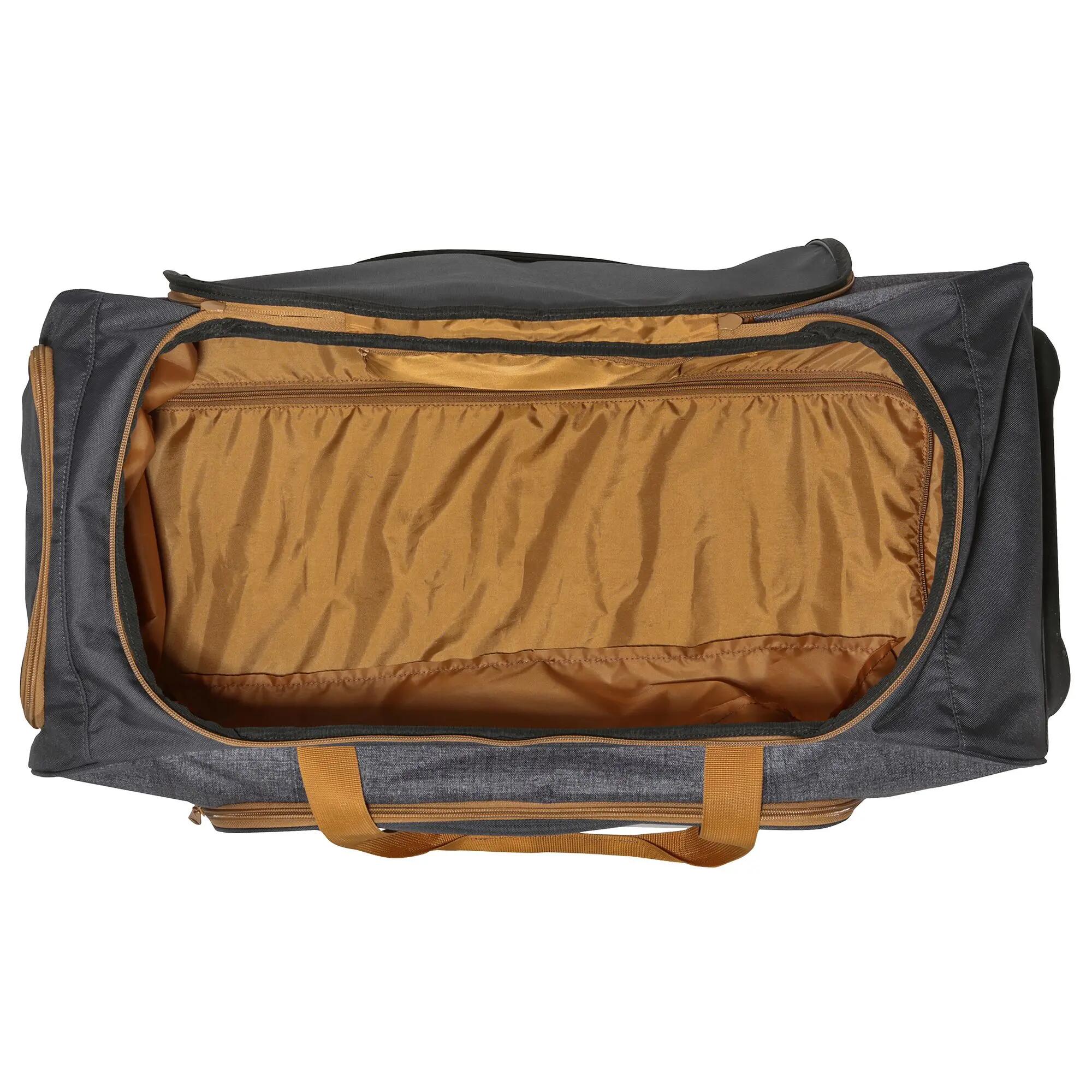 Trolley Bag For Horse Riding Gear 80L - Grey/Camel 11/21