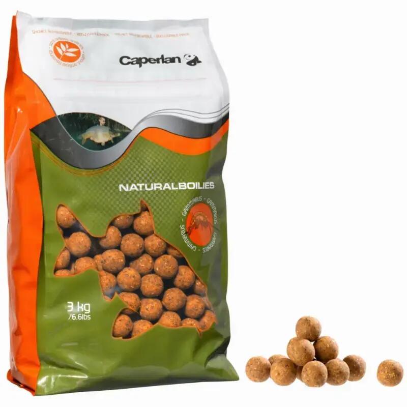 Natural boilies 3 kg carp fishing pellets 1/9