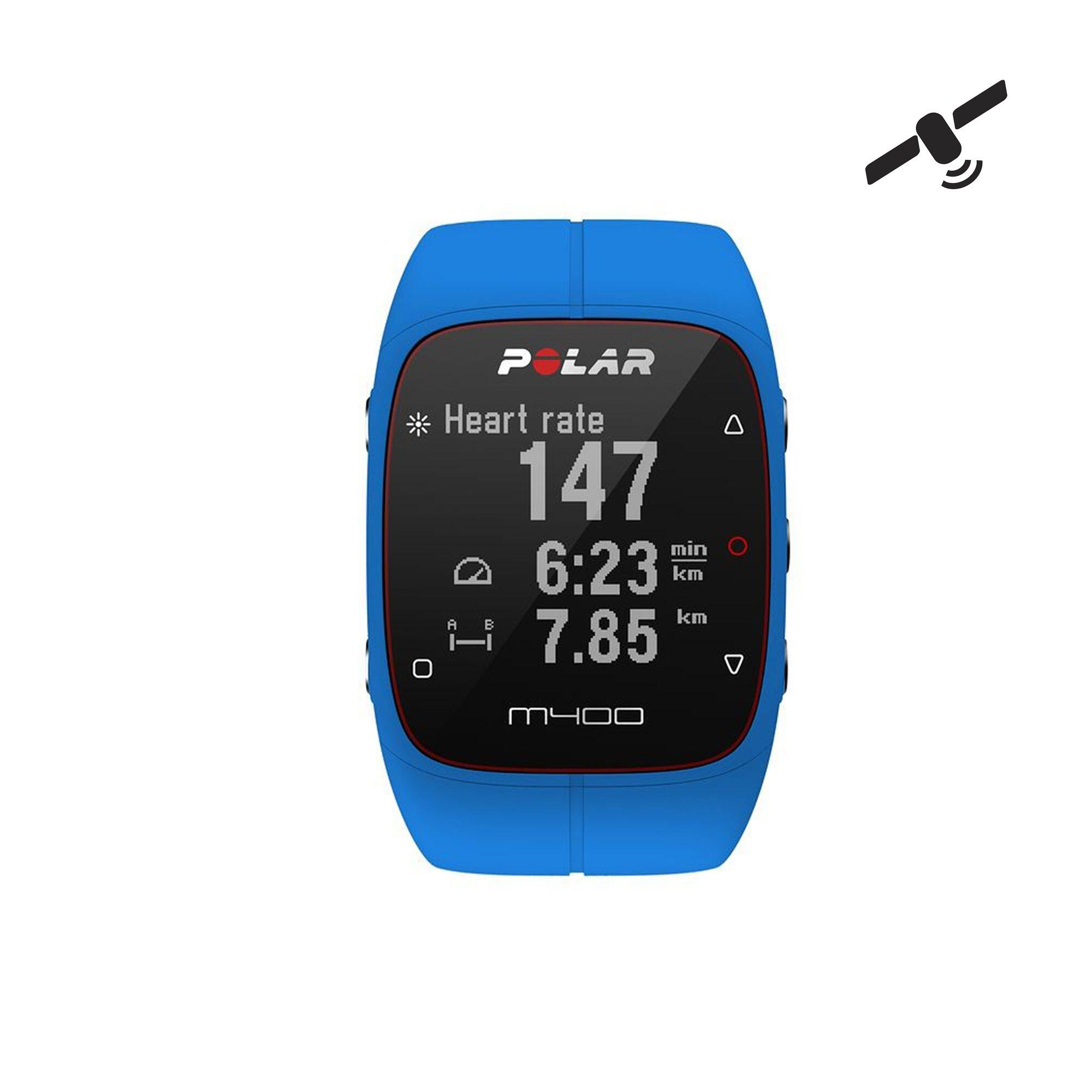 Polar Ignite GPS Fitness Watch (Small, Black/Silver) with Polar H10 Heart  Rate Sensor and Fitness Tracker - Orange - M-XXL 