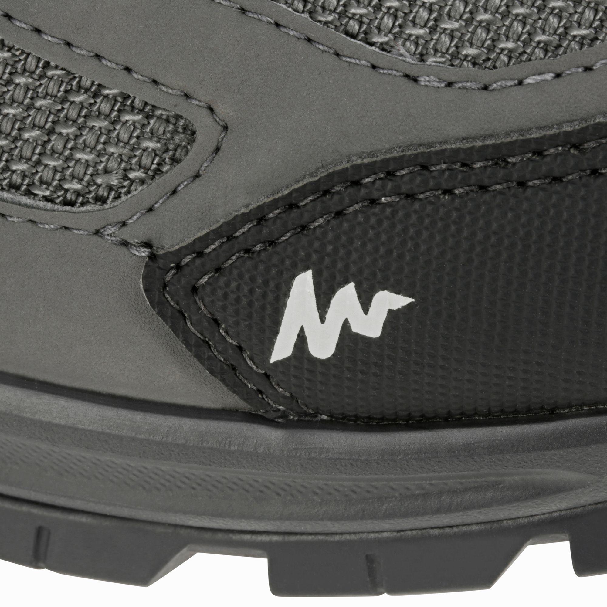 Arpenaz 100 Men's Waterproof Hiking Shoes Brown  7/13