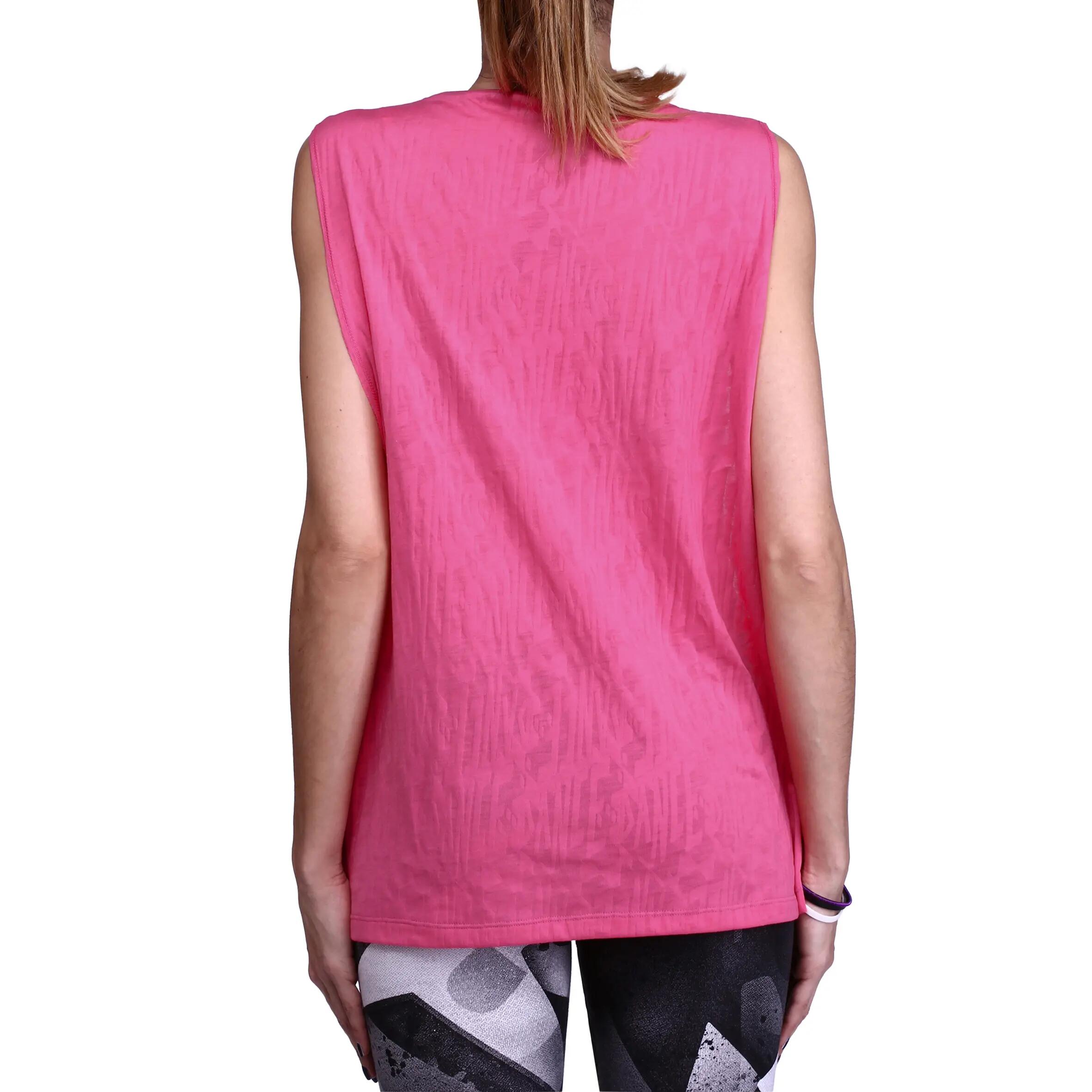 Women's Street Dance Sleeveless T-shirt - Pink 4/15