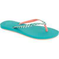 TO 500S Print Women's Flip-Flops - Pineapple Blue