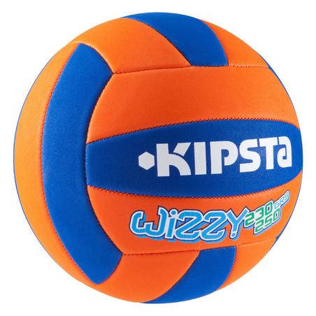 V100 Soft Volleyball for 10-14 Year-Olds 230-250 g - Orange/Blue