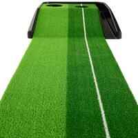 GOLF PUTTING MAT WITH BALL RETURN - INESIS