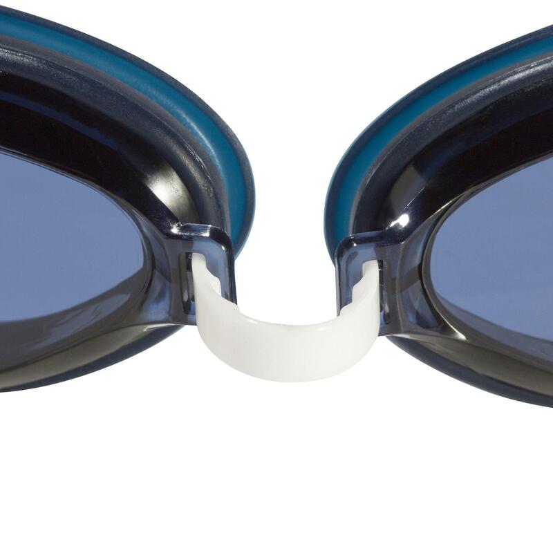 100 AMA泳鏡L號藍白色