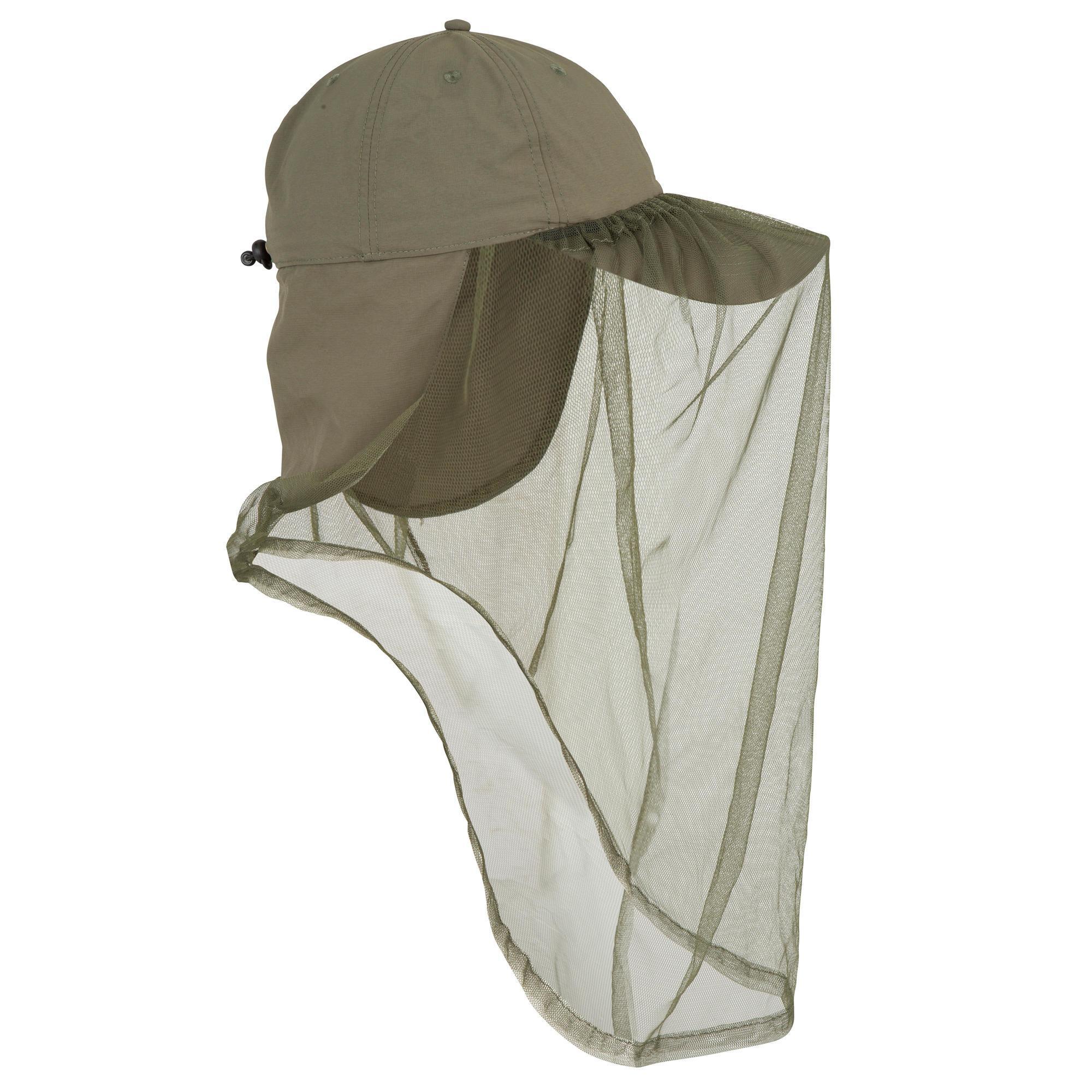 Cappellino antizanzare caccia STEPPE 300 MOSQUITO verde SOLOGNAC | DECATHLON