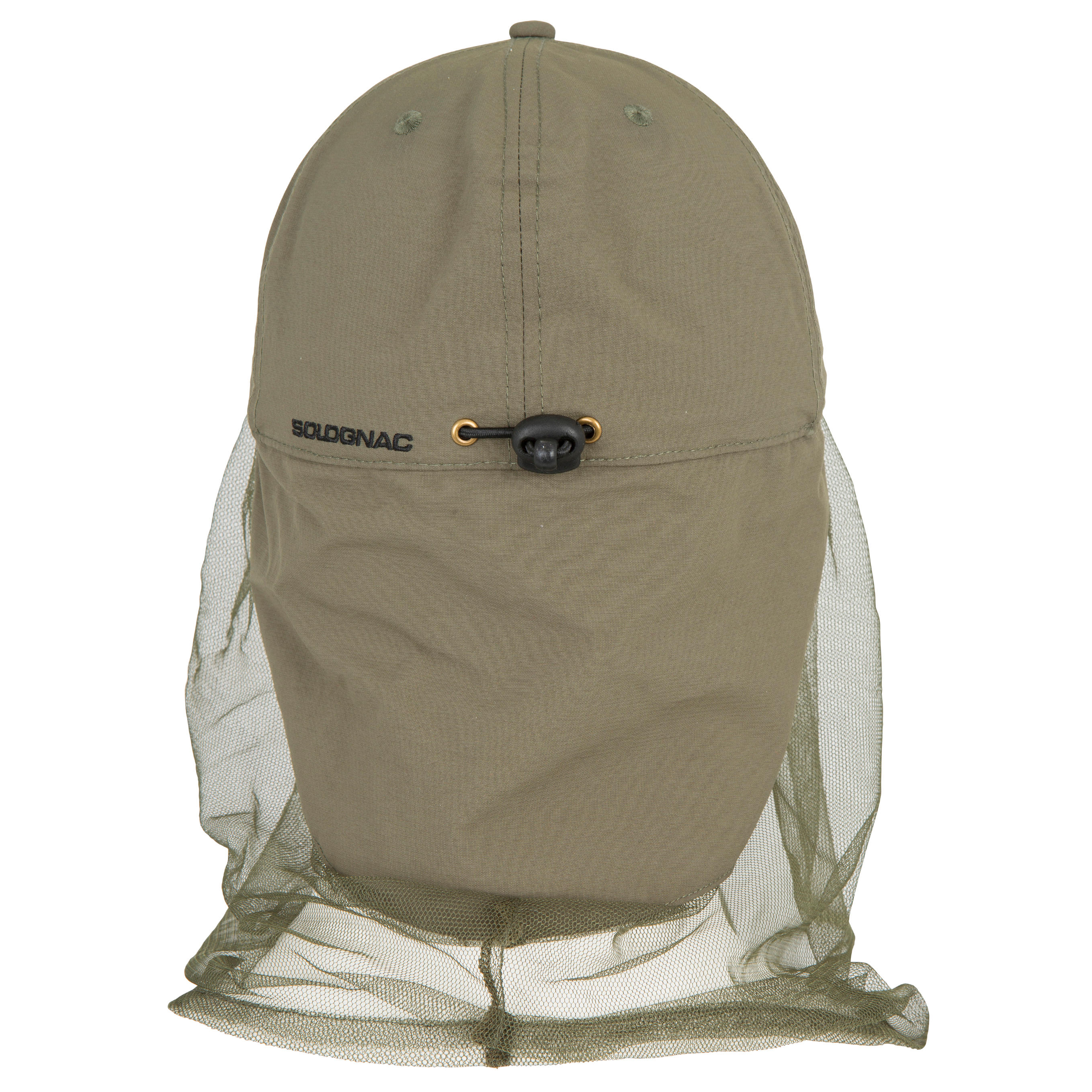 Casquette de chasse anti-moustique - Steppe 300 vert - SOLOGNAC