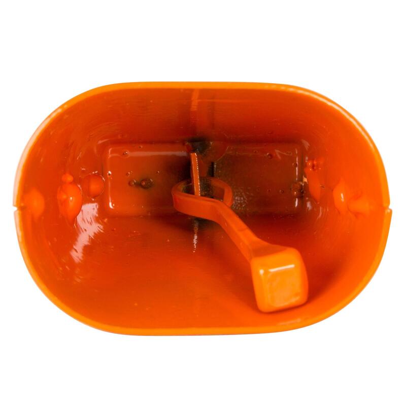 CLOCHE CHIEN ORANGE