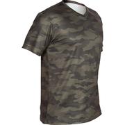 Camiseta de caza SG100 transpirable manga corta camuflaje caqui