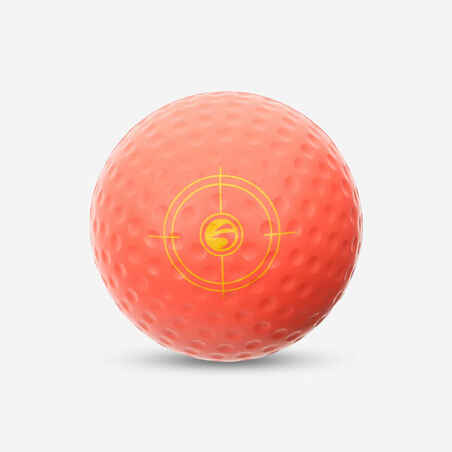 Kids' golf foam ball x1 - INESIS coral pink