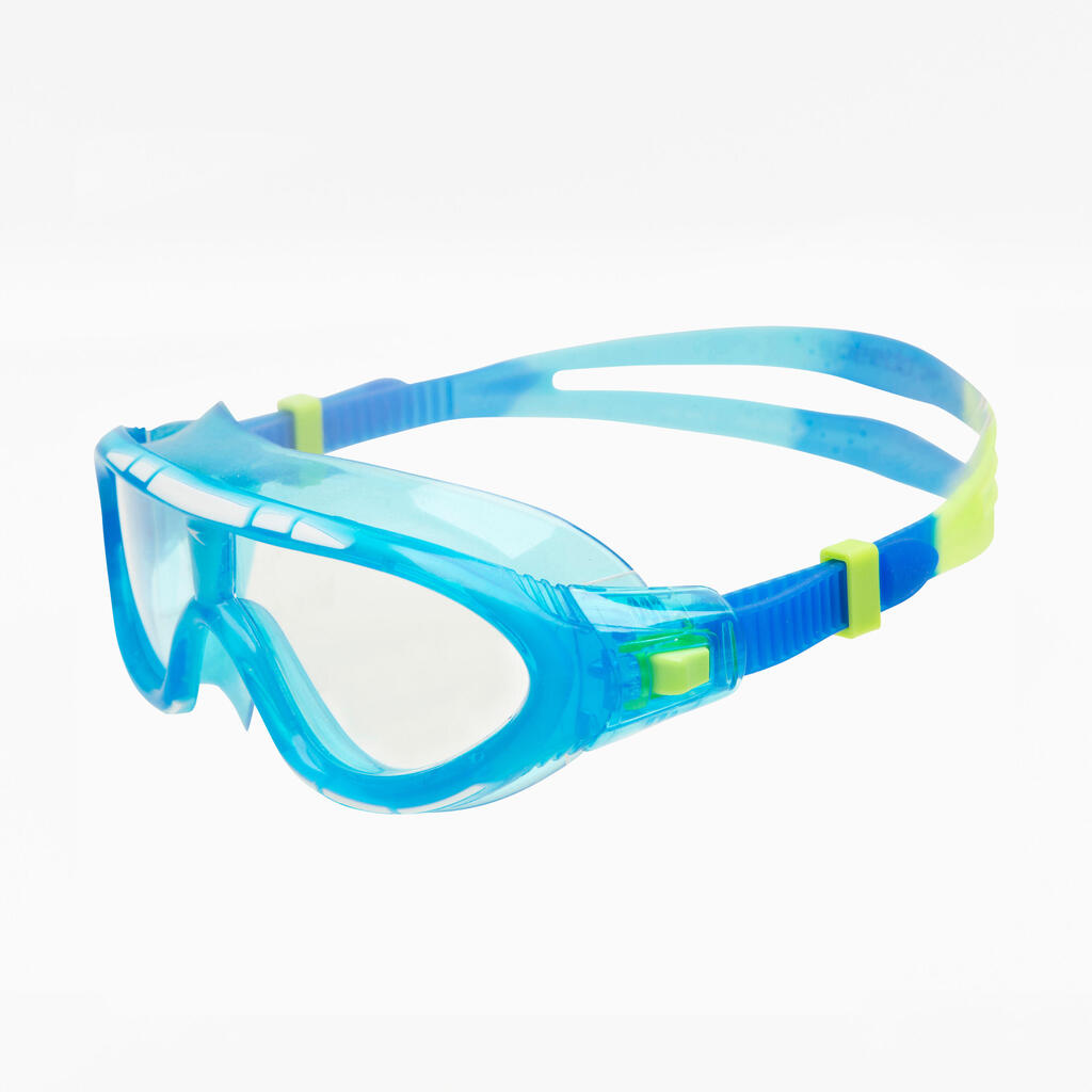 Παιδική μάσκα κολύμβησης Speedo Rift Μέγεθος S - Μπλε/Πράσινο