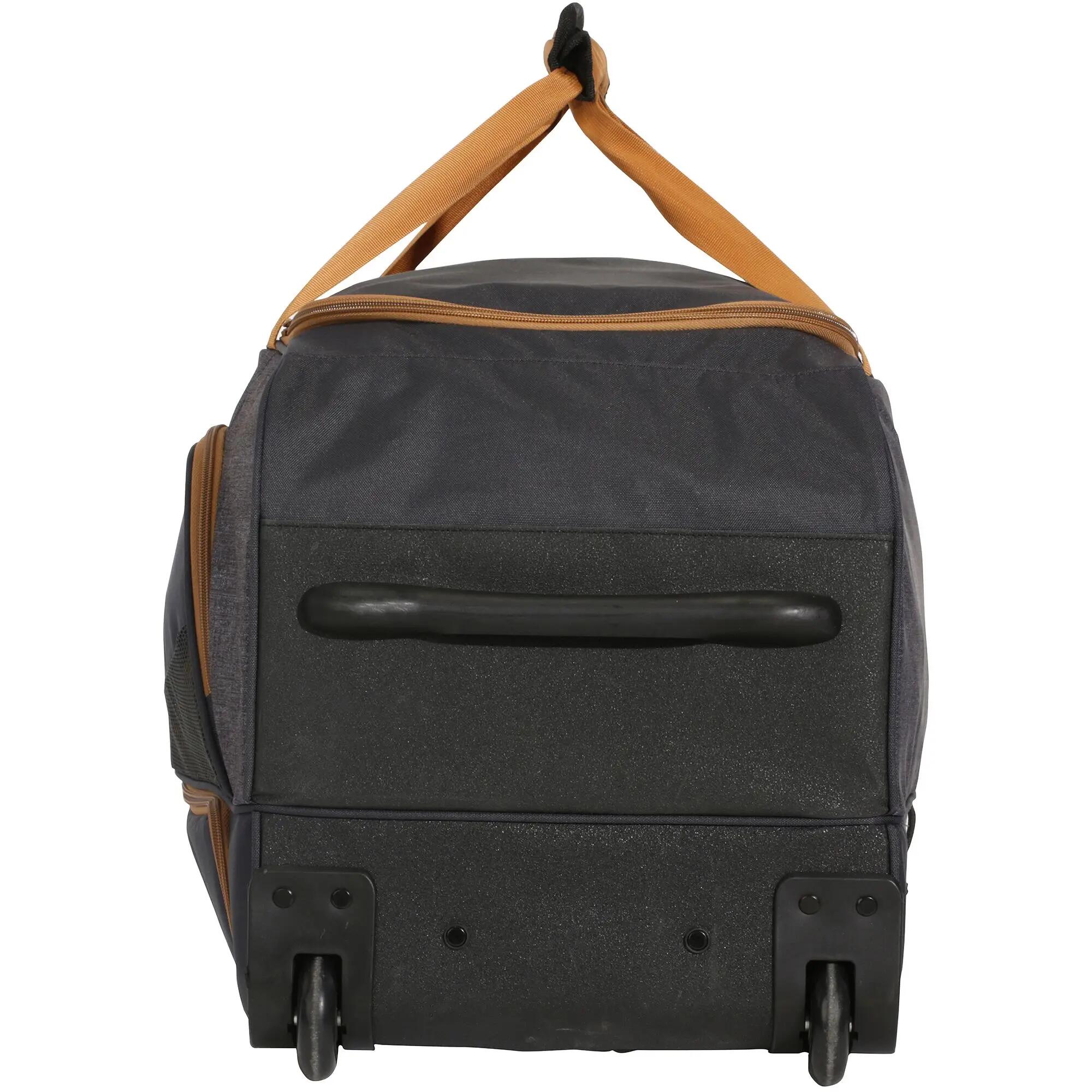 Trolley Bag For Horse Riding Gear 80L - Grey/Camel 5/21