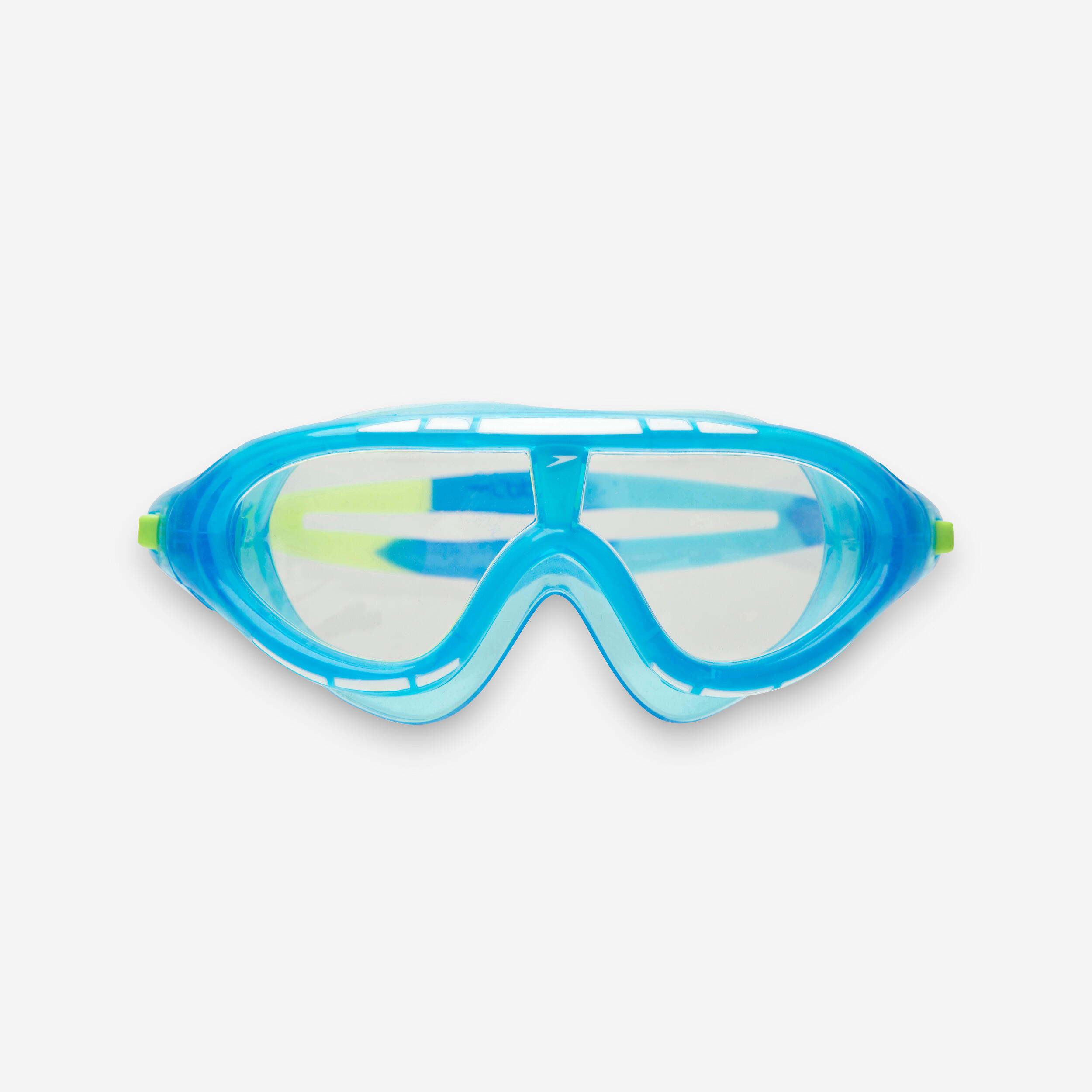 Speedo - Masque De Natation Junior Speedo Rift Taille S Bleu Vert - Masque De Piscine - Natation - Bleu-jaune-vert - Taille Unique - Decathlon