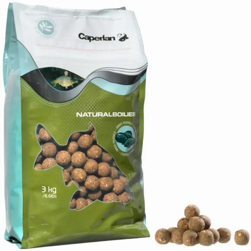 Natural boilies 3 kg carp fishing pellets 3/9