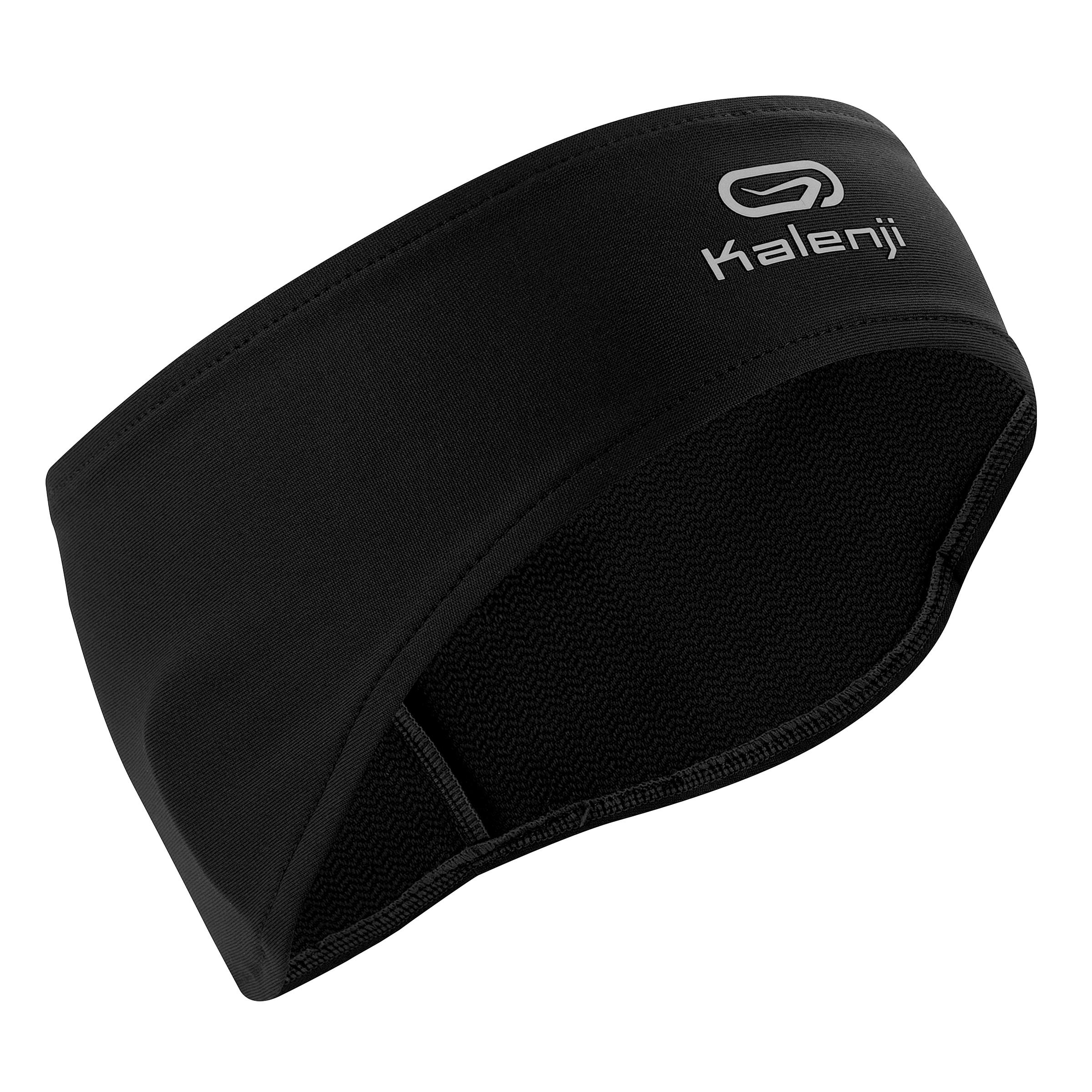 

Warm Running Headband Black -  By KALENJI | Decathlon