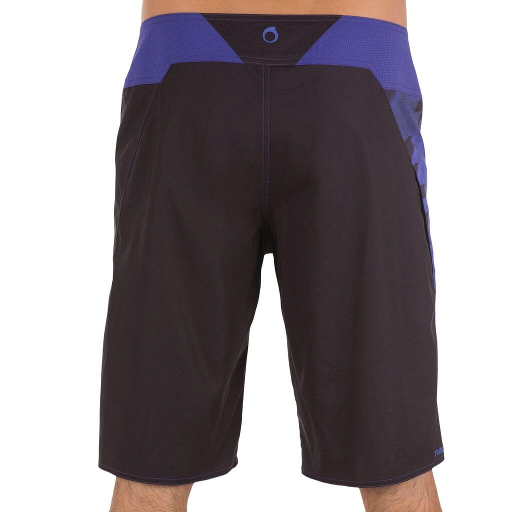 Lafitenia men’s long Boreal blue boardshorts