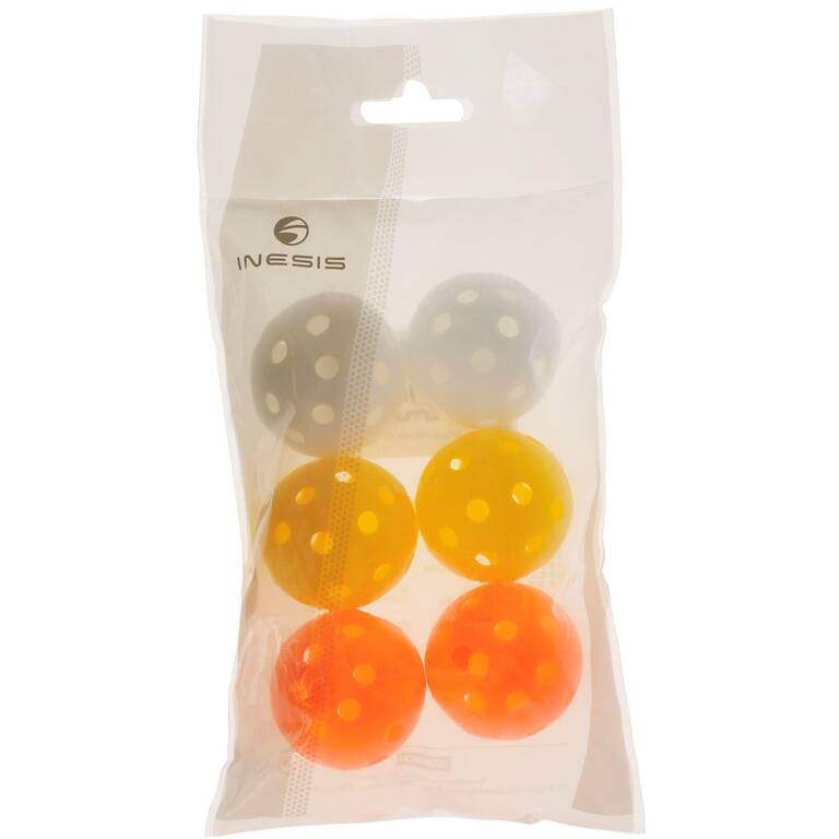 Perforated Golf Balls X6