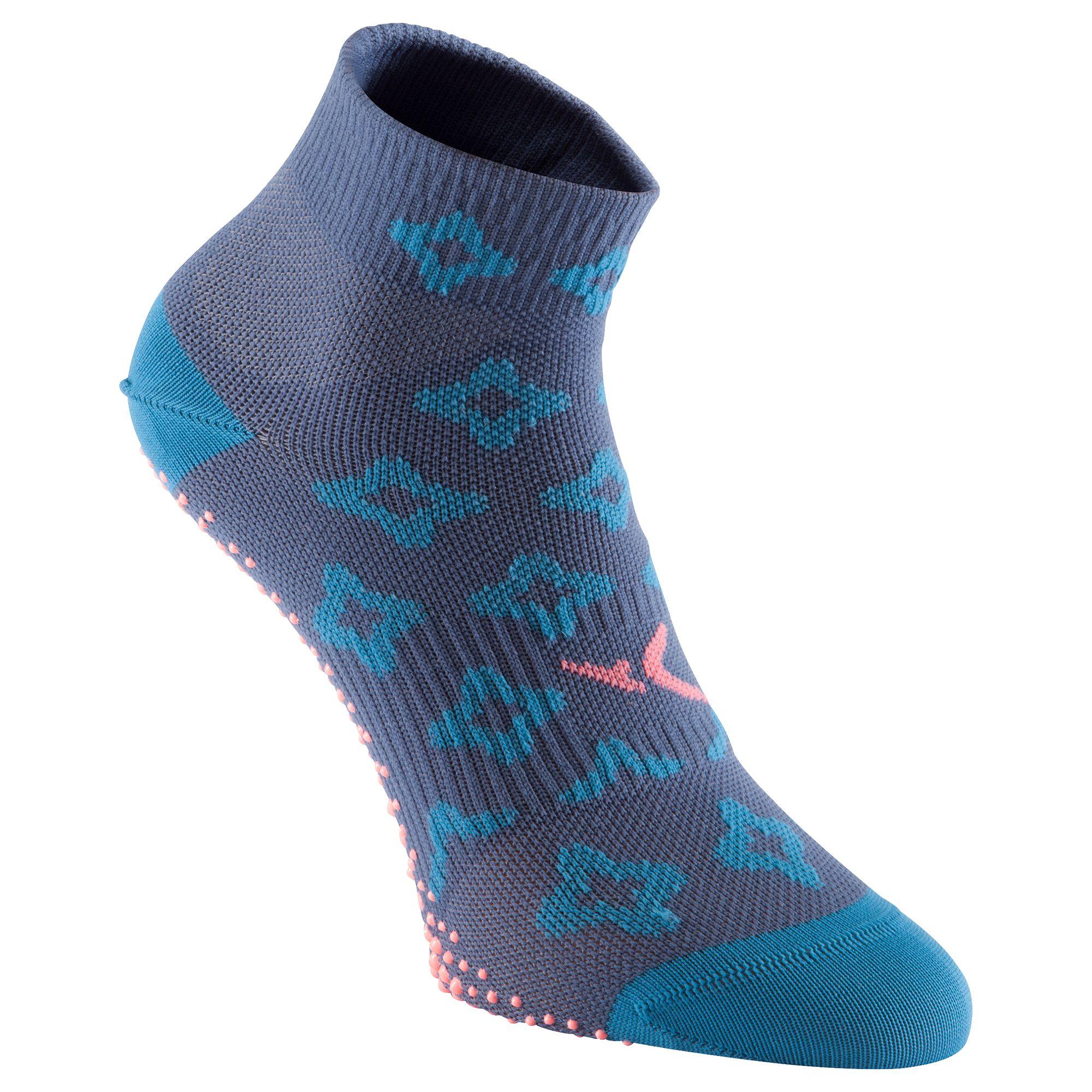Non-Slip Socks - Purple/Pink 1/8
