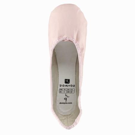 Leather Demi Pointe Shoes - Pink