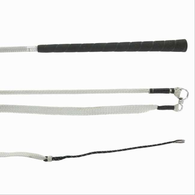 VALE BROTHERS LTD 360° Horse Riding Lunging Whip Grey...