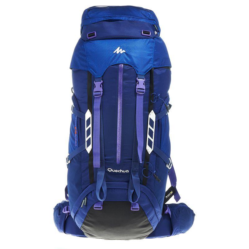 Trekkingrucksack Symbium 50+10 Liter Damen dunkelblau