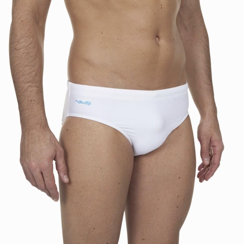 B-SPORTY PLUS MEN'S SWIMMING TRUNKS - WHITE 3/5