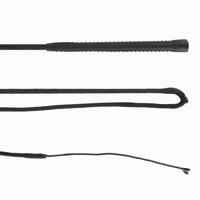 Schooling Horse Riding Lunging Whip - Black