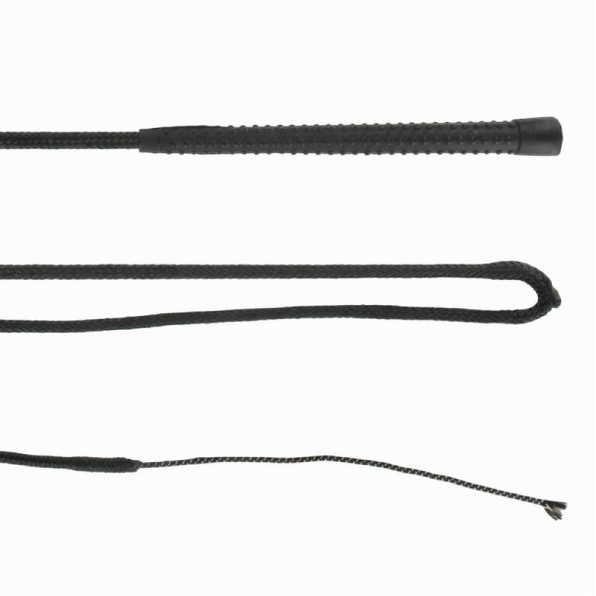 Schooling Horse Riding Lunging Whip Black FOUGANZA Decathlon